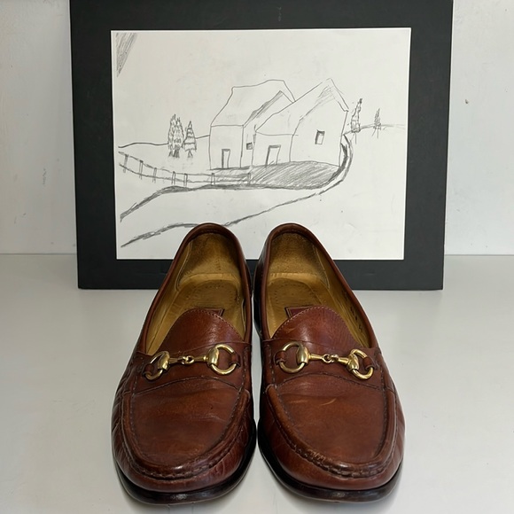 Vintage Cole Hann Crafted Made in Italy 
Horse bit Loafers Men’s Size 9.5 M - Picture 3 of 16